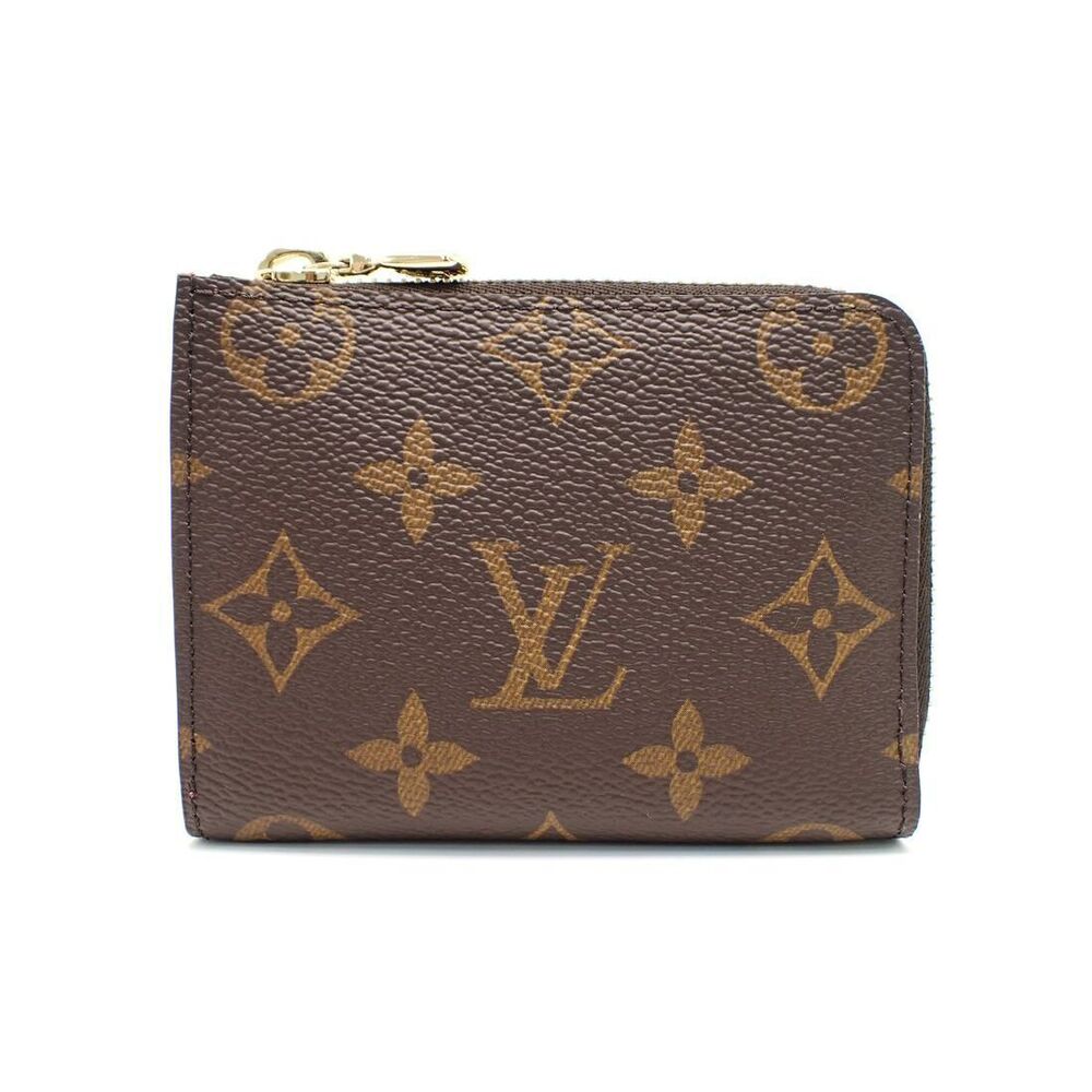 Louis Vuitton Monogram Grenade Portefeuille Noir Black Compact Wallet